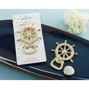 Party Favor Bottle Opener, Kate Aspen Nautical Ship Wheel Beer Opener, Guest Gifts, Party Souvenirs, Decorations for Bridal Showers, Bachelorette Parties, Birthday Parties, Wedding Favors, Set of 96
