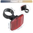 thumbnail image 3 of Unique Bargains Bike Reflectors 2.8cm 1.10' ID Bicycle Warning Reflector Safety Reflectors Bike Accessories Plastic Red, 3 of 6