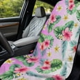 thumbnail image 4 of XYZCANDO Car Seat Towel Cover Flowers Pattern Car Cushion Seat Covers for Workout Hiking Running, Sweat-Absorbent Machine Washable Car Seat Cover Towel, 4 of 11