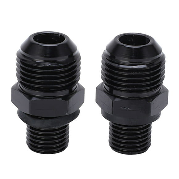 Transmission Oil Cooler Adapter, 8ANx1/4NPS Oil Cooler Connector Strong High Accuracy  For Car Accessories Short