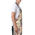 thumbnail image 3 of Bingfone Floral With Birds Apron Gifts For Men, Women Professional Grade Chef Apron for Kitchen,BBQ & Grill, 3 of 8