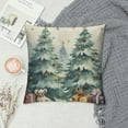 thumbnail image 2 of COMIO  Christmas Pillow Covers Christmas Decorations Winter Christmas Tree Reindeer Throw Pillow Covers Cushion Cases Farmhouse Pillowcases for Home Sofa Couch, 2 of 5