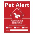 thumbnail image 1 of WMQPNNS New Trending Kpet Inside Sticker Fade Inside Fire Sticker Alert in of Emergencies Fire Decal for Cat/ Home Window Door Sign Todays Deals Clearance Sale, 1 of 4