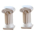 thumbnail image 5 of 2 Pieces Roman Pillar Statues Greek Columns Mini Resin Decorations for Wedding Table Garden Centerpieces, 5 of 9