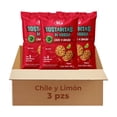thumbnail image 1 of Nutriwell Tostaditas de Arroz Sabor Chile y Lim&oacute;n &ndash; Snack Saludable sin Gluten, sin Fre&iacute;r y Vegano &ndash; Botana Crujiente (Pack con 3 Bolsas), 1 of 5