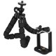thumbnail image 3 of Trípode para teléfono, mini trípode de viaje flexible para teléfono inteligente, cámara deportiva, teléfono móvil, soporte ajustable de 5,5 pulgadas con obturador remoto Bluetooth montado Namotu LN-0499, 3 of 7