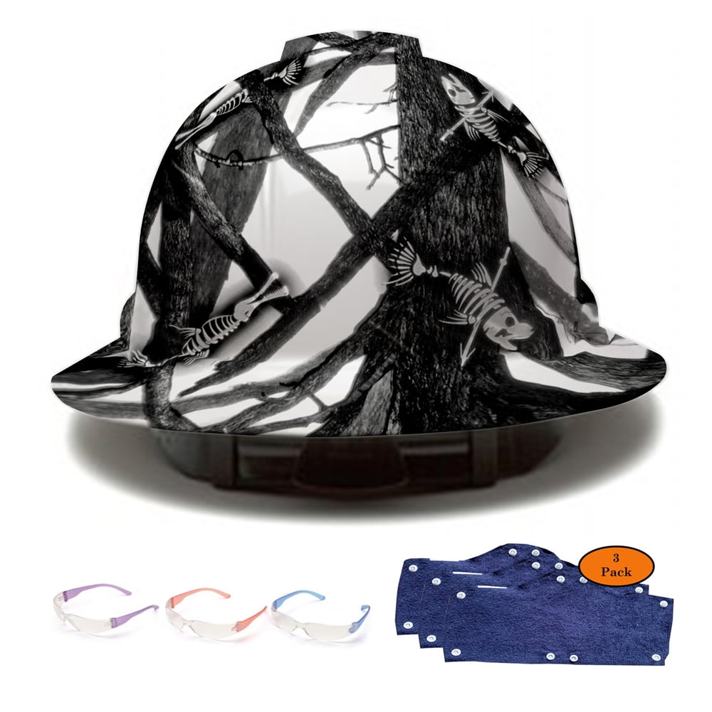 Brim Pyramex Hard Hat, Fish Bare Bones 
