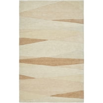 BoutiqueRugs Robin Contemporary Area Rug - Cream, Caramel - 5' x 8'