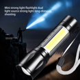 thumbnail image 5 of LED Flashlight | 1000 Lumens Rechargeable Powerful Handheld Flashlight | Zoomable with 3 Modes | IPX5 Waterproof Aluminum Alloy | Includes USB Cable | Compact 9.3cm Size, 5 of 8