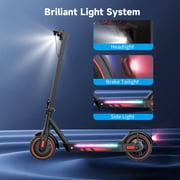 Electric Scooter for Adults - 600W Motor 10 Air Tires Portable Commuting Scooter