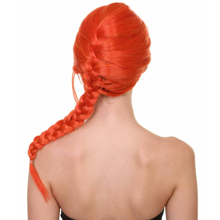 HPO Adult Women s Braided Wigs Collection Cosplay Halloween Wigs Premium Breathable Capless Cap Walmart