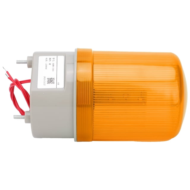 Luces de Señal Giratoria Eléctrica, Iluminacióna Suficiente Bien Advertencia Efecto de Advertencia Montaje de Poste Luz de Advertencia Para Lugares Densamatere Poblados