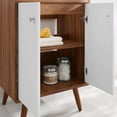 thumbnail image 3 of Modway Transmit 24" Bathroom Vanity in Walnut White, 3 of 10