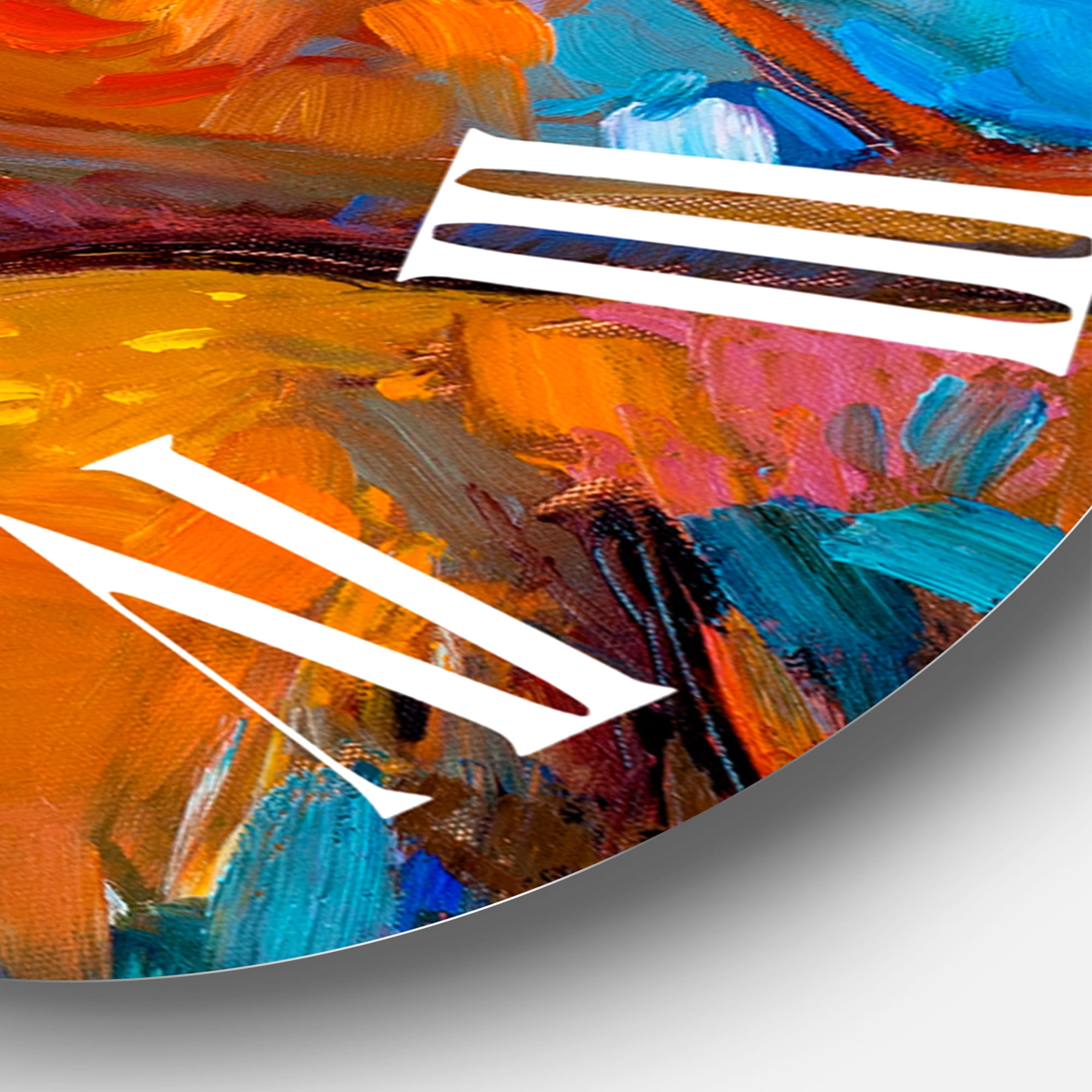 Designart 1 in Quartz Traditional Wall Clock