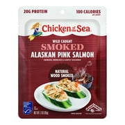 Chicken of the Sea Wild Caught, Skinless & Boneless Maple Smokehouse Salmon, 3 oz Pouch