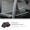 thumbnail image 2 of 2 PCS Sound Insulation Mat Exercise Equipment Treadmill for Carpet Bike Rubber Workout Pads Floor Padding Gym Fitness, 2 of 6