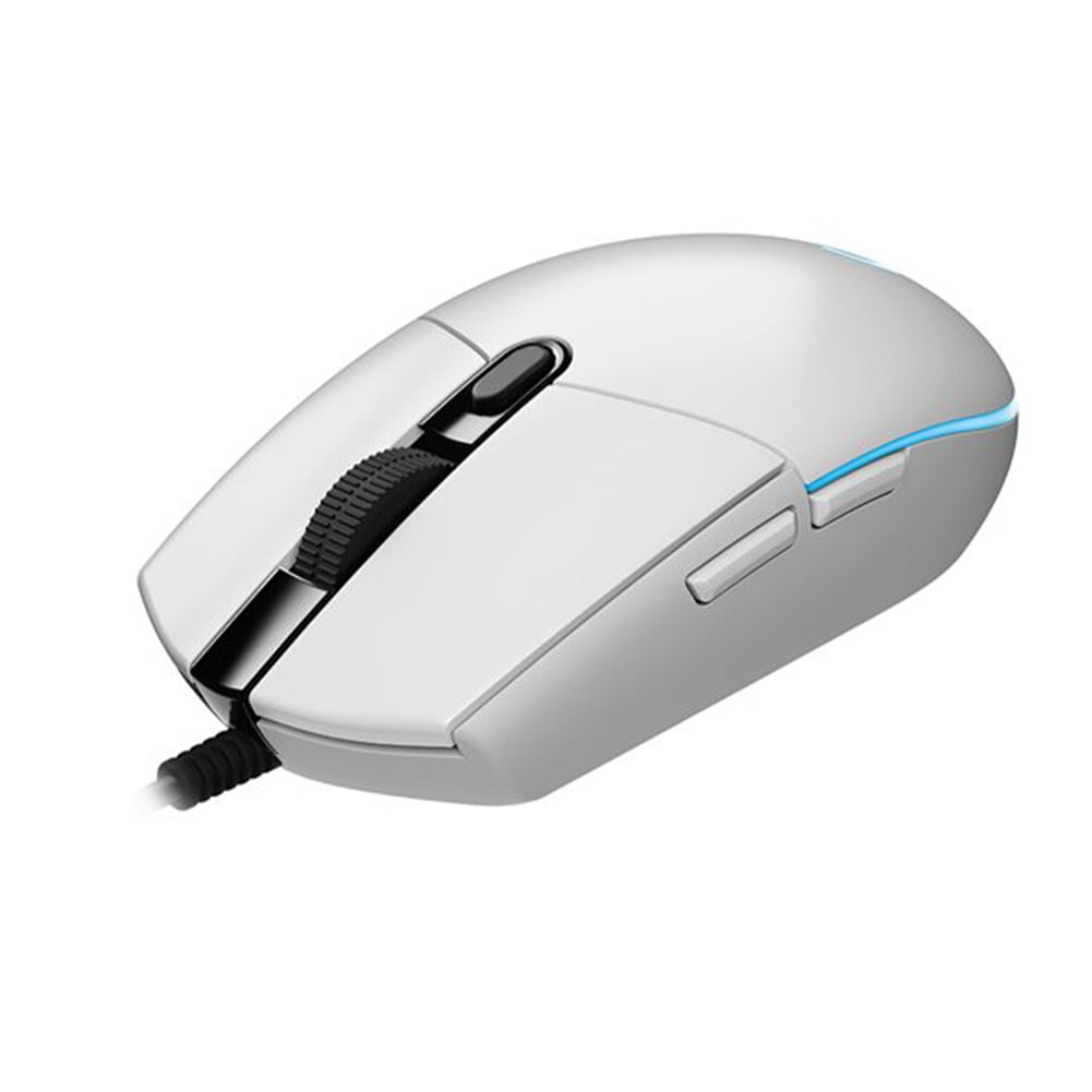 Logitech G102 Wired Gaming Mouse Mice Optical 16.8M Color LED Customizing 6 Programmable Buttons (White) - Walmart.com