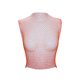 thumbnail image 1 of TRKIYQC Ladies Mesh Midriff-Baring Tops, Mujeres Estilo Ocio Rhinestone Decoración Cuello Redondo Sin Mangas Hueco Perspectiva Tank Top TRKIYQC Vida cotidiana, 1 of 2