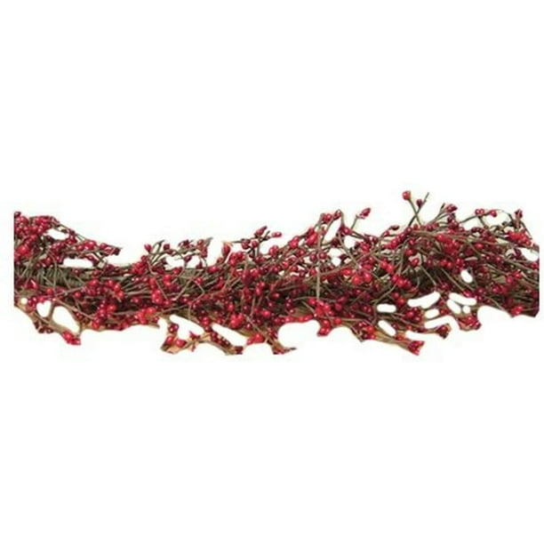 CWI Gifts 4Ft Red & Burgundy Pip Berry Garland, Red, Measures 4FT By Visit  the CWI Gifts Store - Walmart.com