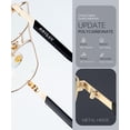 thumbnail image 2 of ANYLUV Blue Light Glasses Men/Women, Blue Light Blocking Glasses, Computer Screen Blocker Eyes Protection Glasses, 2 of 10