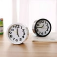 thumbnail image 5 of Home Saving! Jubipavy Rectangle/Round Small Compact Travel Quartz Beep Alarm Clock Cute Portable Student Clock, 5 of 5
