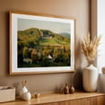 thumbnail image 4 of Rolling Hills in Burke - Burke Vermont Photography Rural Countryside Farmhouse Pastoral Scenic Landscape Autumn Oak Framed Wall Art Print 5 x 7 inches, 4 of 6