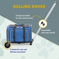 thumbnail image 2 of Katziela Rolling Rover Airline Compliant Expandable Wheeled Pet Carrier Pkg/1, 2 of 7