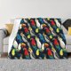thumbnail image 1 of Fotbe Parrot Manta de Franela con Estampado, Manta Ultrasuave para Cama, Sofá, Auto, Hipoalergénica y Antibolitas-60"x50", 1 of 6