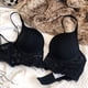 thumbnail image 4 of Ropa interior de encaje sexy para mujer, sujetador push up fino y hermoso con espalda pequeña y pecho grande, sujetador con aro de acero suave pequeño, 4 of 5