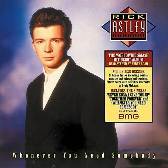 Rick Astley - Whenever You Need Somebody - Music & Performance - CD