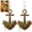 Coffee(2pcs), variant on Rustic Metal Ship Anchor Hanging Planter,Nautical Ship Anchor Shape Outdoor Garden Succulent Pot,Coastal Sailboat Theme Wall Mounted Succulent Holder,Garden Patio Fence Yard Decor