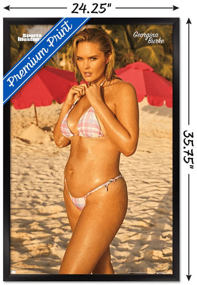 Sports Illustrated: Swimsuit Edition - Georgina Burke 22 Wall Poster, 22.375" x 34" Framed