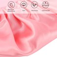 thumbnail image 4 of unbranded Gorro De De Satén Rosa Para Protección Del Con Ancha Para Uso Y Cuidado Capilar, 4 of 6