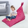 thumbnail image 4 of Muyoka Puf de almacenamiento, cómodo, agradable al tacto, con pelusa, funda para silla, gran capacidad, Oreja de conejo, almacenamiento de juguetes, puf multifuncional Muyoka Hogar, 4 of 7