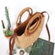 thumbnail image 4 of Bolso con asa superior bolso de ratán pequeño portátil tejido a mano a prueba de decoloración para mujer para viajes de playa para mujer ANGGREK Otros, 4 of 8