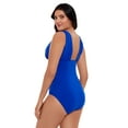 thumbnail image 3 of Time and Tru Women's and Women's Plus Plunge One Piece Swimsuit, Sizes XS-3X, 3 of 10