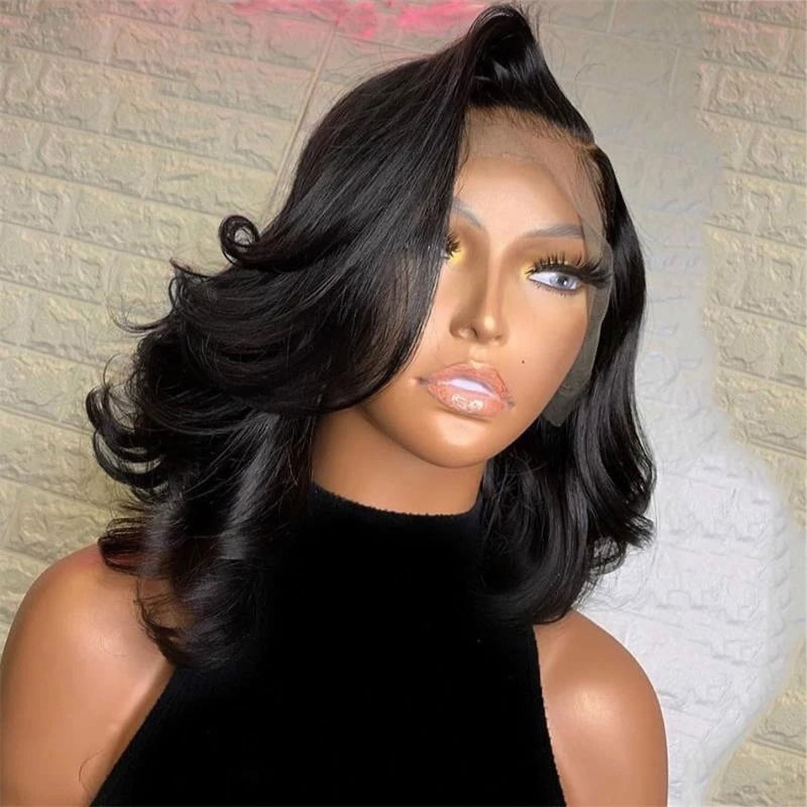 Bob Wig Body Wave Lace Front Human Hair Wigs for Women Pre Plucked Brazilian Hair 13x4 Lace Frontal Wig Hair Replacement 14inch