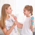 thumbnail image 3 of Karaoke Microphone for Kids & Adult, Handheld Wireless Bluetooth Karaoke Mic Speaker Music Player Recorder with LED Lights for Birthday Party, Wedding, Christmas, 3 of 3