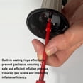 thumbnail image 4 of 10pcs Red Butane Refill Adapter for Lighters & Torches, Quick Fill Gas Transfer Tool, 4 of 7