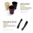 thumbnail image 4 of Car Organizer Cup Holder for Car with 3 Colors, 12x9x7cm Multifunctional Storage Bin for Phone Drinks Trash, Non-slip Clip for Air Vent Seat Back Door Side Use,Vsgery, 4 of 8