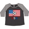 thumbnail image 3 of Inktastic USA Soccer Women's Plus Size T-Shirt, 3 of 5