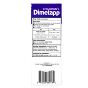 4 Pack - Children’s Dimetapp® Cold & Allergy Liquid – Grape Flavor, Alcohol-Free, 8 fl oz