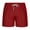 Red, variant on Viikei Men's Cotton Shorts with Pockets-Relaxed Fit Everyday Wear,Men Casual Fashion Solid Shorts with Pockets Elastic Waist Beach Sport Shorts Orange M