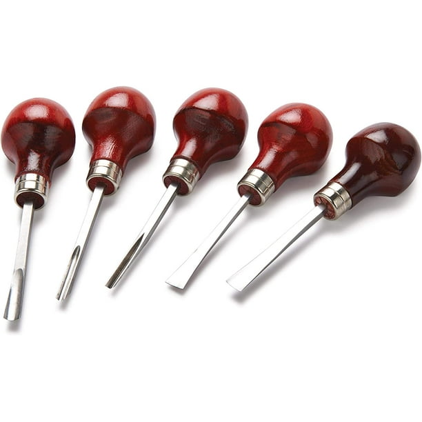 Ramelson Palm Carving Tools Set C 5 Pieces Model 409