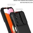 thumbnail image 5 of for Samsung Galaxy A35 5G/A55 5G Case with Slide Camera Cover, Silicone TPU Bumper Tough PC Cover for Galaxy A 35 with Kickstand, Military Shockproof Protective Phone Case for Samsung A35 5G Black, 5 of 7