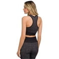 thumbnail image 2 of Hurley Womens Rita Seamless Racerback Tank Top mnlsn S, 2 of 2