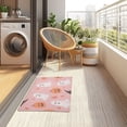 thumbnail image 4 of Yayeee Doormat for Indoor Entrance 32" x 20" Non Slippery Floor Rug, Cute Pink Halloween, 4 of 8