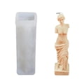 thumbnail image 1 of Bewildely Molde de silicona para velas Roman Veneres 3D Molde de silicona Molde de silicona hecho a mano Herramientas y accesorios para hornear Numero 3, 1 of 6