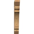thumbnail image 2 of Ekena Millwork 6"W x 34"D x 42"H Olympic Slat Rough Sawn Bracket, Western Red Cedar, 2 of 4
