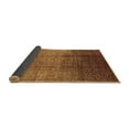 thumbnail image 2 of Ahgly Company Indoor Square Solid Brown Modern Area Rugs, 3' Square, 2 of 4